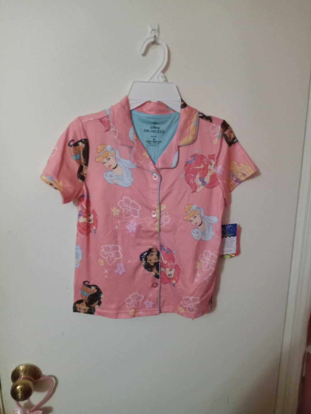 NWT Girls Size 8 Disney Princess Pajama Set